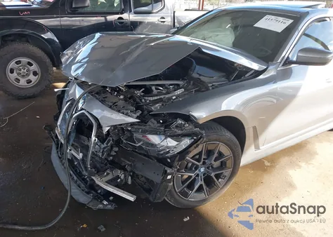 2024 BMW I4 Edrive35 z USA, uszkodzony, nr VIN WBY43AW00RFT05528